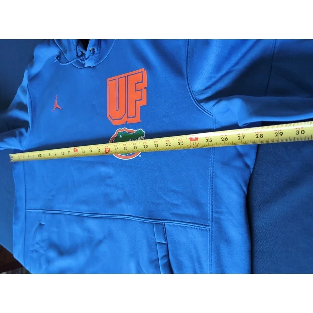 NWOT Jordan Florida Gators Hoodie Mens 2XL Blue Orange UF Team Issued Pullover